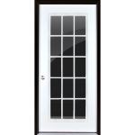 Fiberglass door 15-Lite