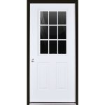 Fiberglass door 9-Lite